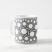 Hyperbolisches 3x7 kaffeetasse (Vorderseite Links)