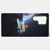 Hypercar Floating Above Black Hole  Samsung Galaxy Hülle (Rückseite (Horizontal))