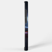 Hypercar Floating Above Black Hole  Samsung Galaxy Hülle (Rechte Seite)