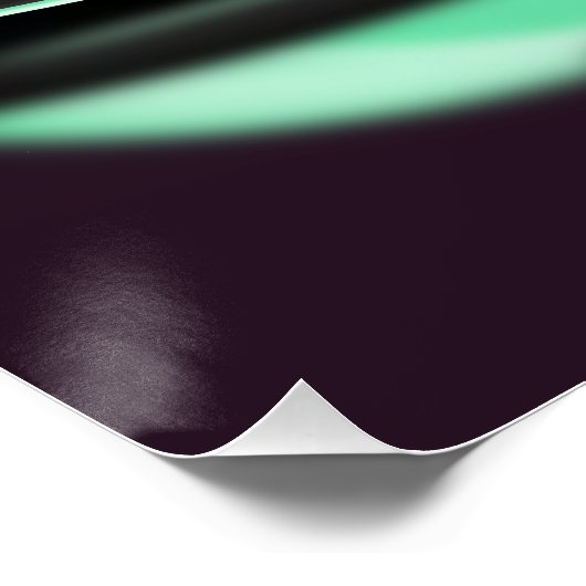 Hypercar-Konzept Poster (Ecke)