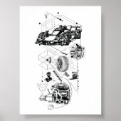 Hypercar Poster (Vorne)