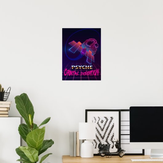 Hypercolor Psyche Poster (Heimbüro)