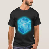 Hypercube 4D - TESSERACT , digital, Symbol - T-Shirt (Vorderseite)