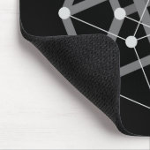 hypercube Dunkelheit Mousepad (Ecke)