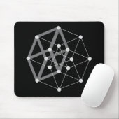 hypercube Dunkelheit Mousepad (Mit Mouse)