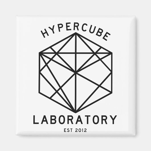 Hypercube Logo.tif Magnet (Vorne)
