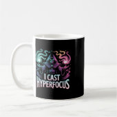 Hyperfocus Magic Spell Gamer Artwork Autism Mage M Kaffeetasse (Links)