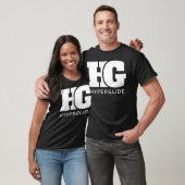 HyperGlide Minimalistisches Einfaches Musik-Logo T-Shirt (Unisex)