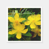 Hypericum calycinum Paper Napkins Serviette (Vorderseite)