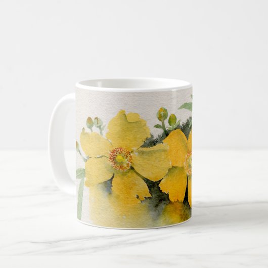 Hypericum-Tasse Kaffeetasse (Vorderseite Links)
