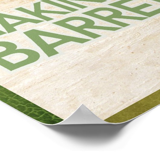 Hyperinflationsdruck Poster (Ecke)