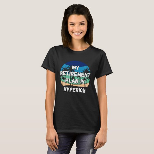 Hyperion Crypto My Pensionsplan ist Hyperion T-Shirt (Vorne ganz)