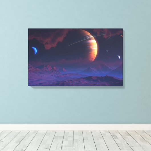 Hyperion Leinwanddruck (Insitu (Holzboden))