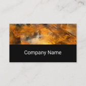 HYPERION WORLD ALIEN LANDSCAPE Science Fiction Visitenkarte (Rückseite)