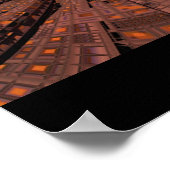 HYPERION WORLD SCIENCE FICTION Scifi Poster (Ecke)