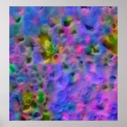 Hyperion's Kaleidoskop der Farbe Poster (Vorne)