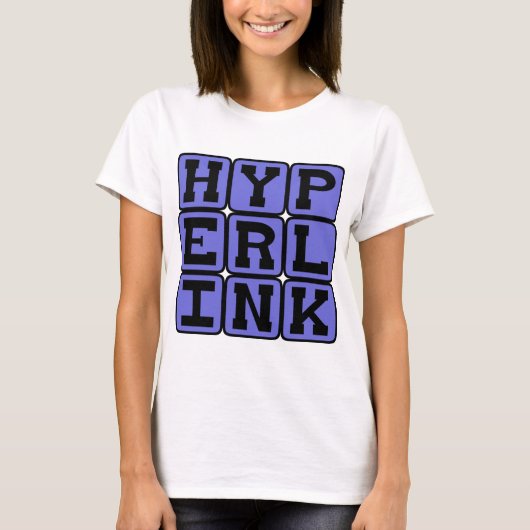 Hyperlink, Datenreferenz T-Shirt (Vorderseite)