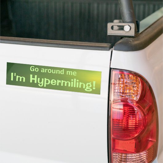 Hypermiling Autoaufkleber II (Auf Lkw)