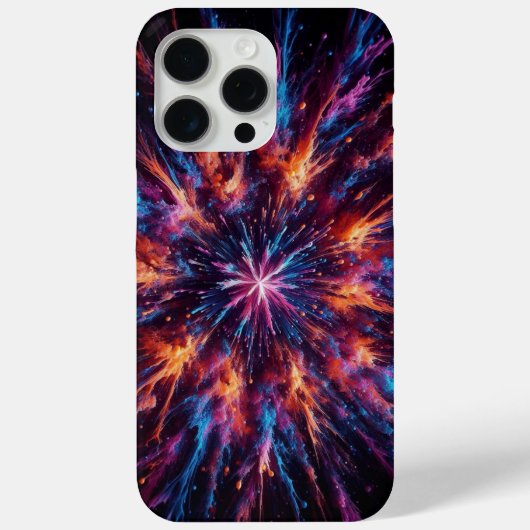 Hypernova-Camouflage, glühendes Camouflage, Sterne Case-Mate iPhone Hülle (Rückseite)