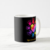 Hypersomnie Awareness Hands Hypersomnie Kaffeetasse (VorderseiteRechts)