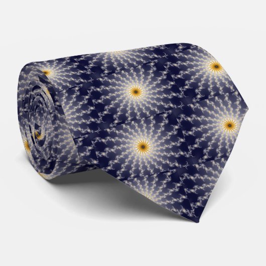 Hyperspace - Fraktal Krawatte (Gerollt)