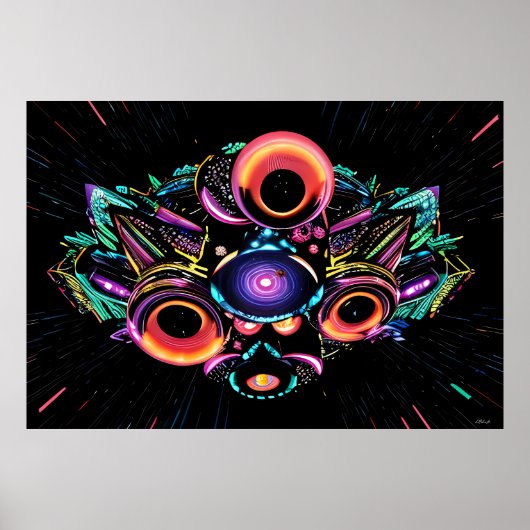 Hyperspatial Probe Choromatsu-9 Poster (Vorne)