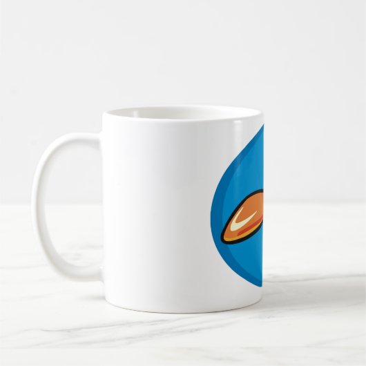 Hyphen Symbol Kaffeetasse (Links)