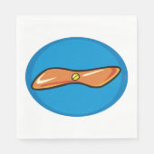 Hyphen Symbol Serviette (Vorderseite)