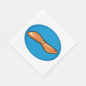 Hyphen Symbol Serviette (Ecke)