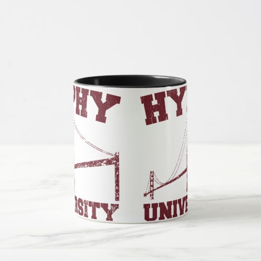 Hyphy Hochschulyay Bereich Tasse (Zentrum)
