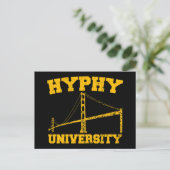 Hyphy University Postkarte (Stehend Vorderseite)