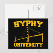 Hyphy University Postkarte (Vorne/Hinten)