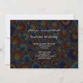 Hypn0sis - Fraktal Art Einladung (Rückseite)