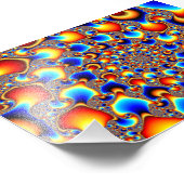 Hypn0sis - Fraktal Art Fotodruck (Ecke)