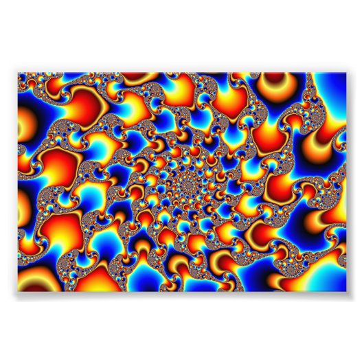 Hypn0sis - Fraktal Art Fotodruck (Vorne)