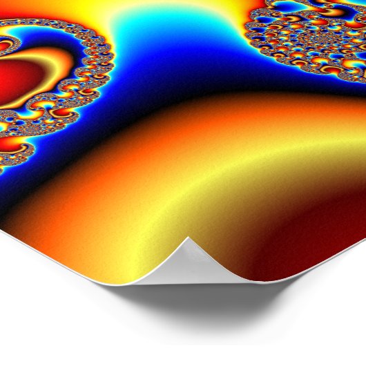 Hypn0sis - Fraktal Art Poster (Ecke)