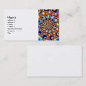 Hypn0sis - Fraktal Art Visitenkarte (Vorne/Hinten)