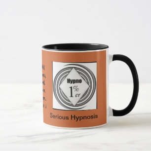 Hypno-1%er "ernste Hypnose-" Schale Tasse