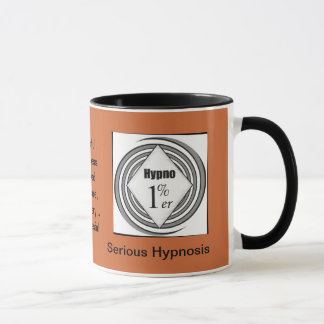 Hypno-1%er "ernste Hypnose-" Schale Tasse