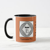 Hypno-1%er "ernste Hypnose-" Schale Tasse (Links)
