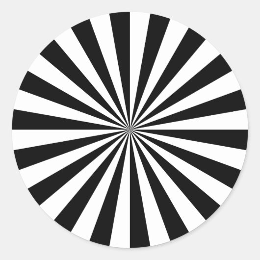 Hypno Disk Runder Aufkleber (Vorderseite)