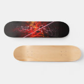 Hypno Flames Skateboard (Horizontal)