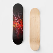 Hypno Flames Skateboard (Vorderseite)