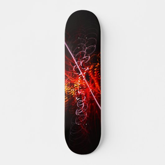 Hypno Flames Skateboard (Vorne)