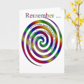 Hypno Geburtstags-Karte Karte (Gelbe Blume)