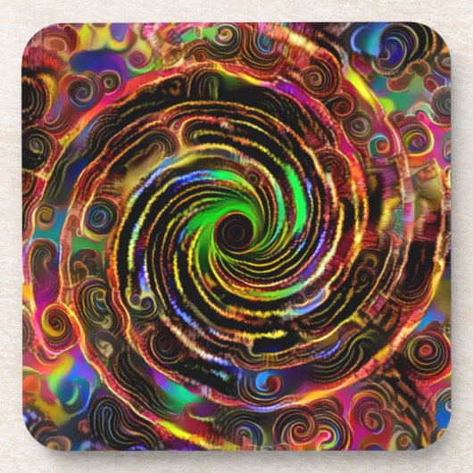 Hypno Getränkeuntersetzer (Vorderseite)