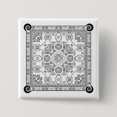 Hypno Hanky Spiral Bandana, Taschentaste Button (Vorderseite)