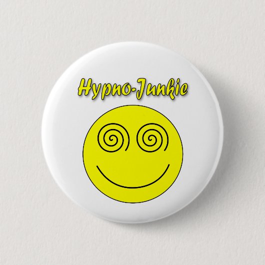 Hypno-Junkie Button (Vorderseite)