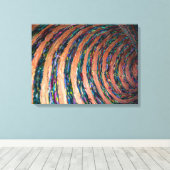 Hypno Lines Painting Art Leinwanddruck (Insitu (Holzboden))