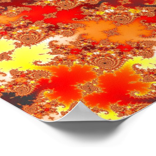 Hypno Orb - Fraktal Poster (Ecke)